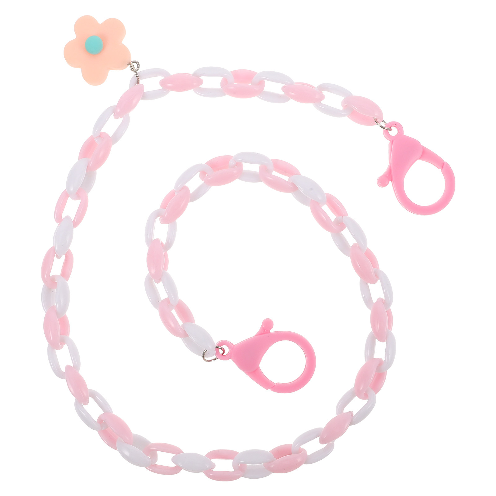 Mask Chain Holder - Catenella colorata con motivi floreali per