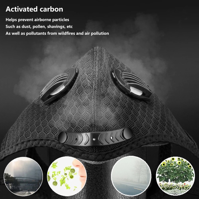 Mascherina da ciclismo, sporti - Dust Mask Construction recensione e prezzo